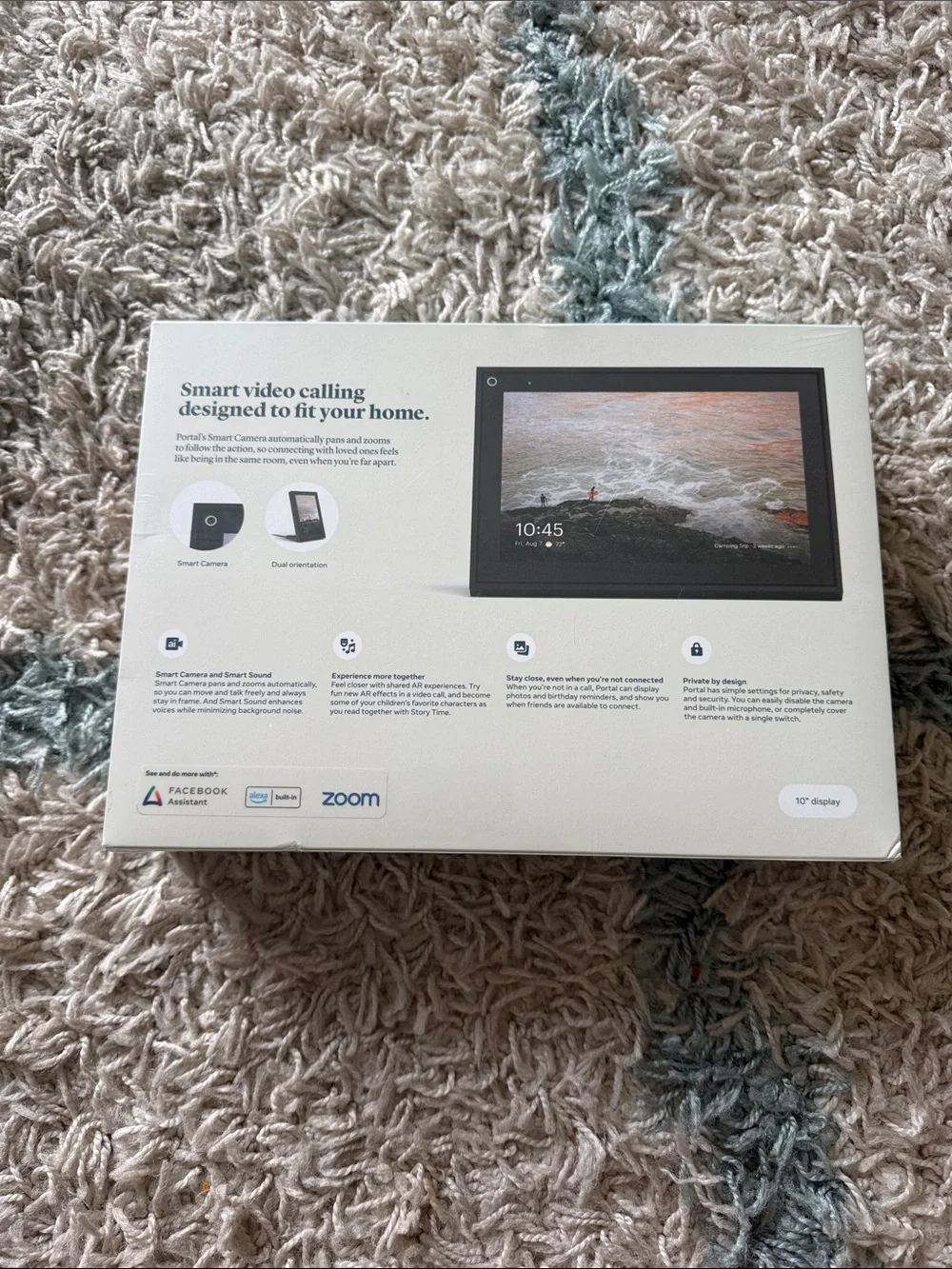 Facebook Portal New Sealed - Black - 10”